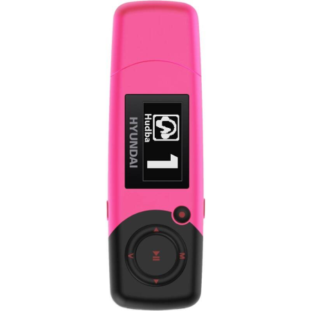 MP3 přehrávač Hyundai MP 366 GB4 FM P růžový, modrý