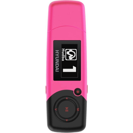 MP3 přehrávač Hyundai MP 366 GB4 FM P růžový, modrý MP3 přehrávač Hyundai MP 366 GB4 FM P růžový, modrý
