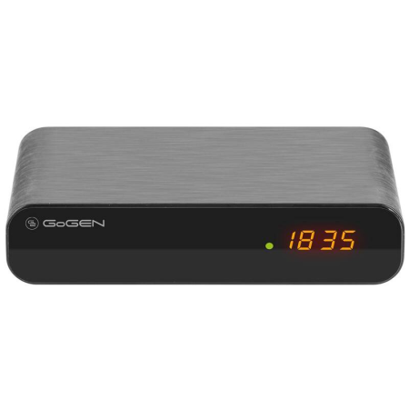 Set-top box GoGEN DVB 132 T2 PVR černý Set-top box GoGEN DVB 132 T2 PVR černý